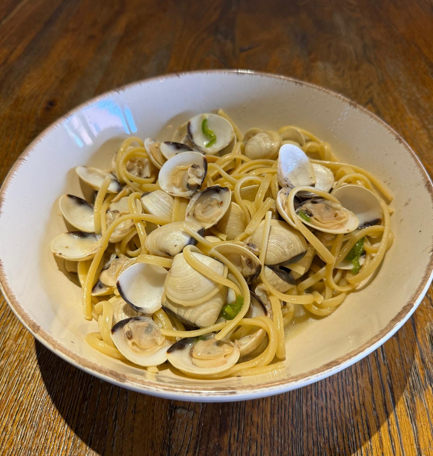 Linguine con vongole 🌶️🌶️