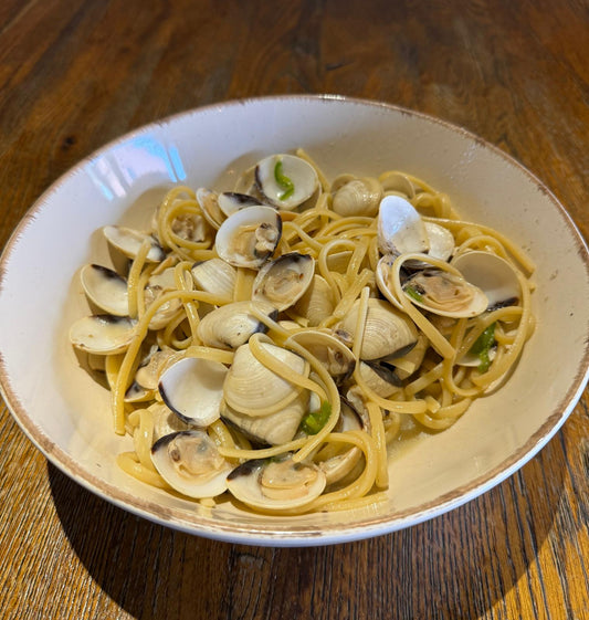 Linguine con vongole 🌶️🌶️